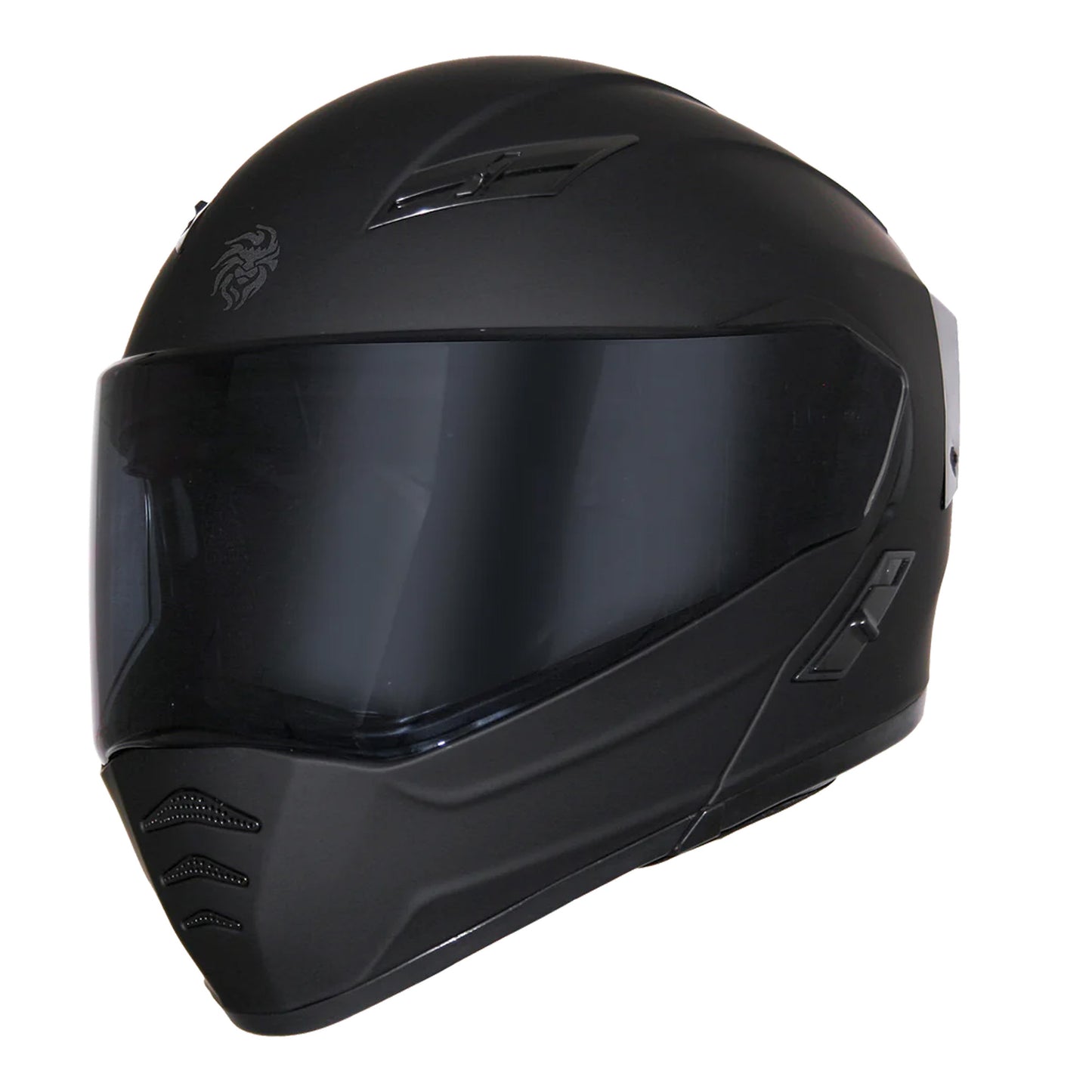 CASCO KOV ESTELAR NEGRO MATE XXL ABATIBLE