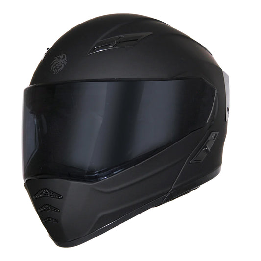 CASCO KOV ESTELAR NEGRO MATE XXL ABATIBLE