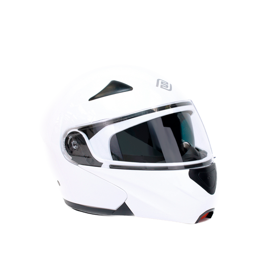 CASCO FASEED FS-901N ABATIBLE SOLIDO BLANCO XL