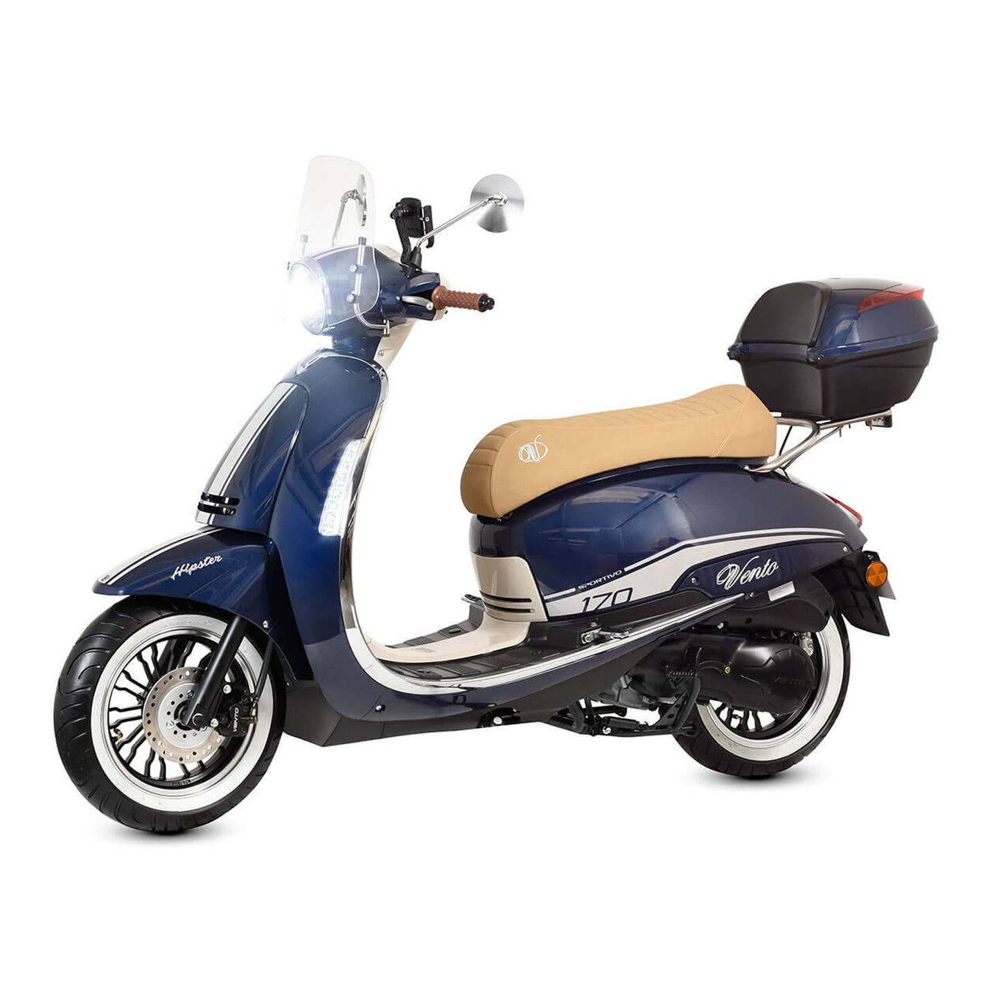 MOTOCICLETA VENTO HIPSTER 170 AZUL MATE 2024