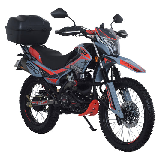 MOTOCICLETA VENTO CROSSMAX 220 GRIS 2024