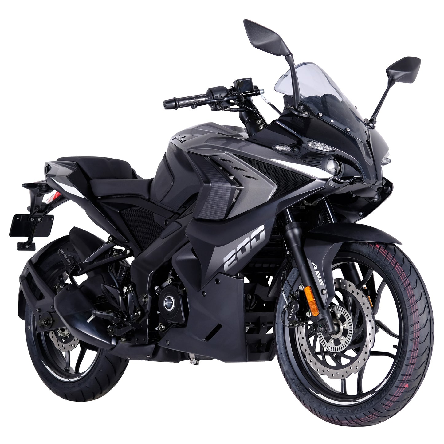 MOTOCICLETA BAJAJ PULSAR RS 200 GRIS 2024