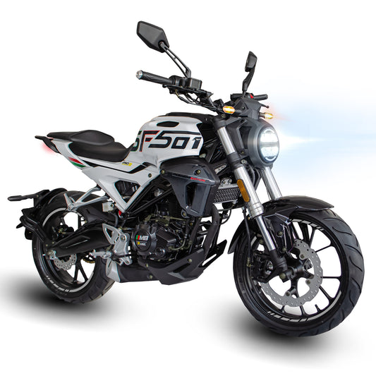 MOTOCICLETA MB SF 501 R LINE 250 BLANCA 2024