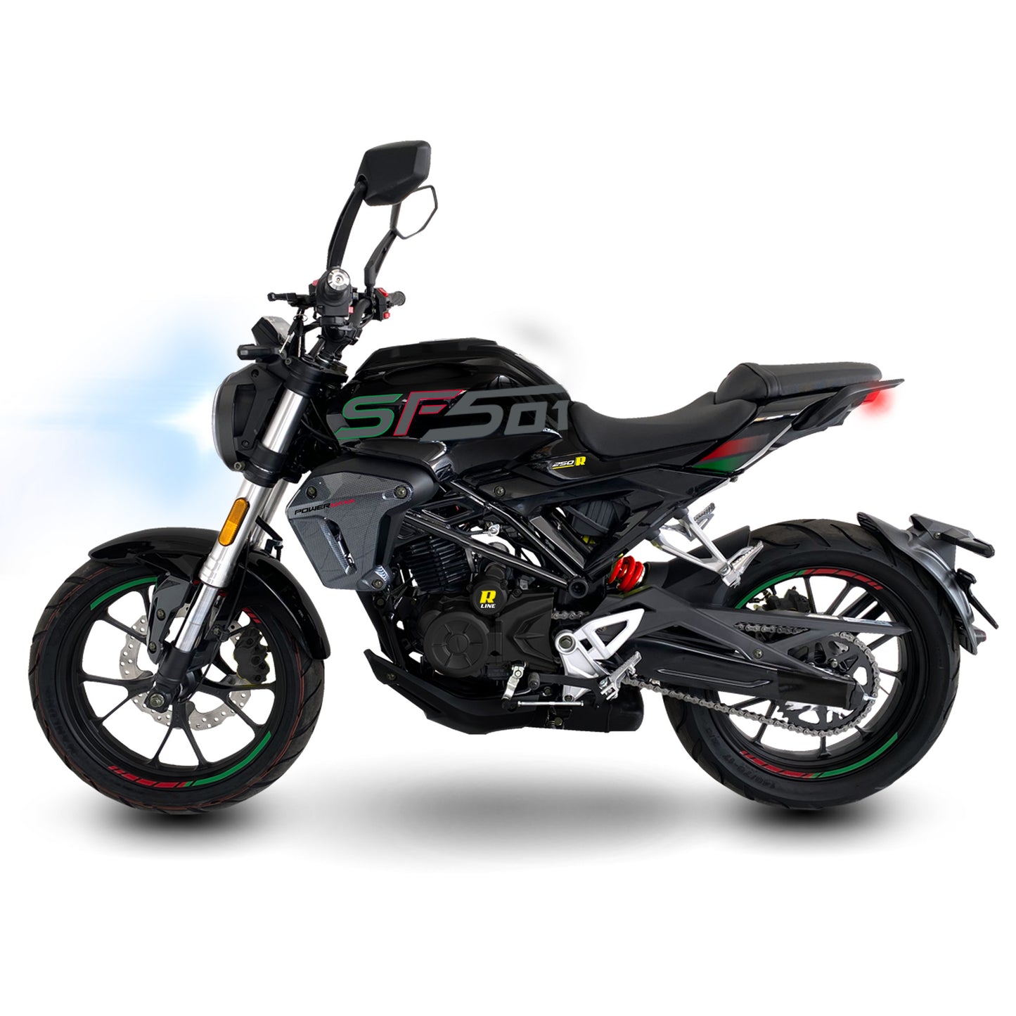 MOTOCICLETA MB SF 501 R LINE 250 NEGRO 2024