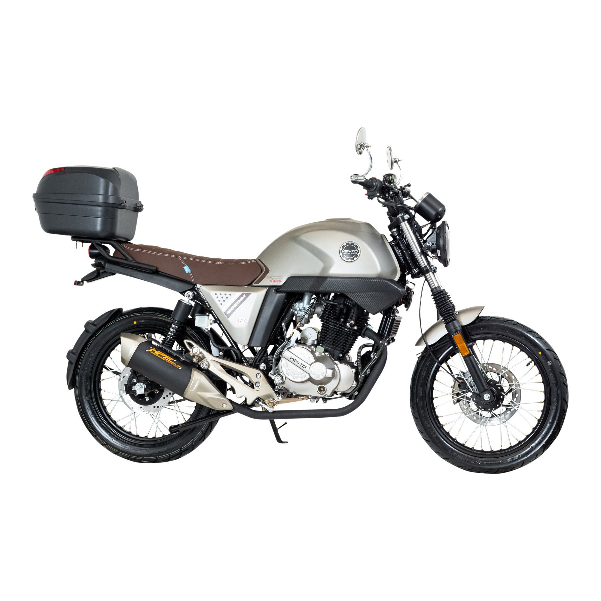 MOTOCICLETA VENTO ROCKETMAN 300 GRIS MATE 2025