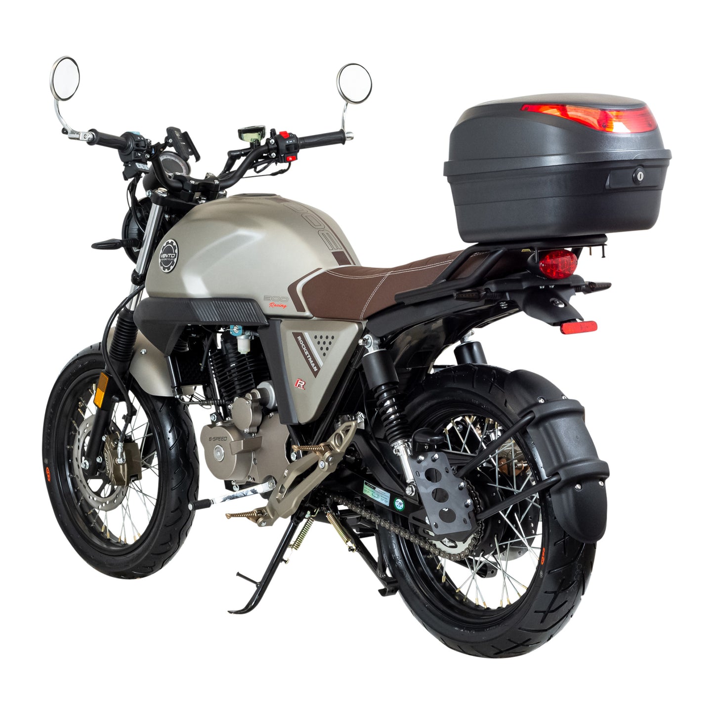 MOTOCICLETA VENTO ROCKETMAN 300 GRIS MATE 2026