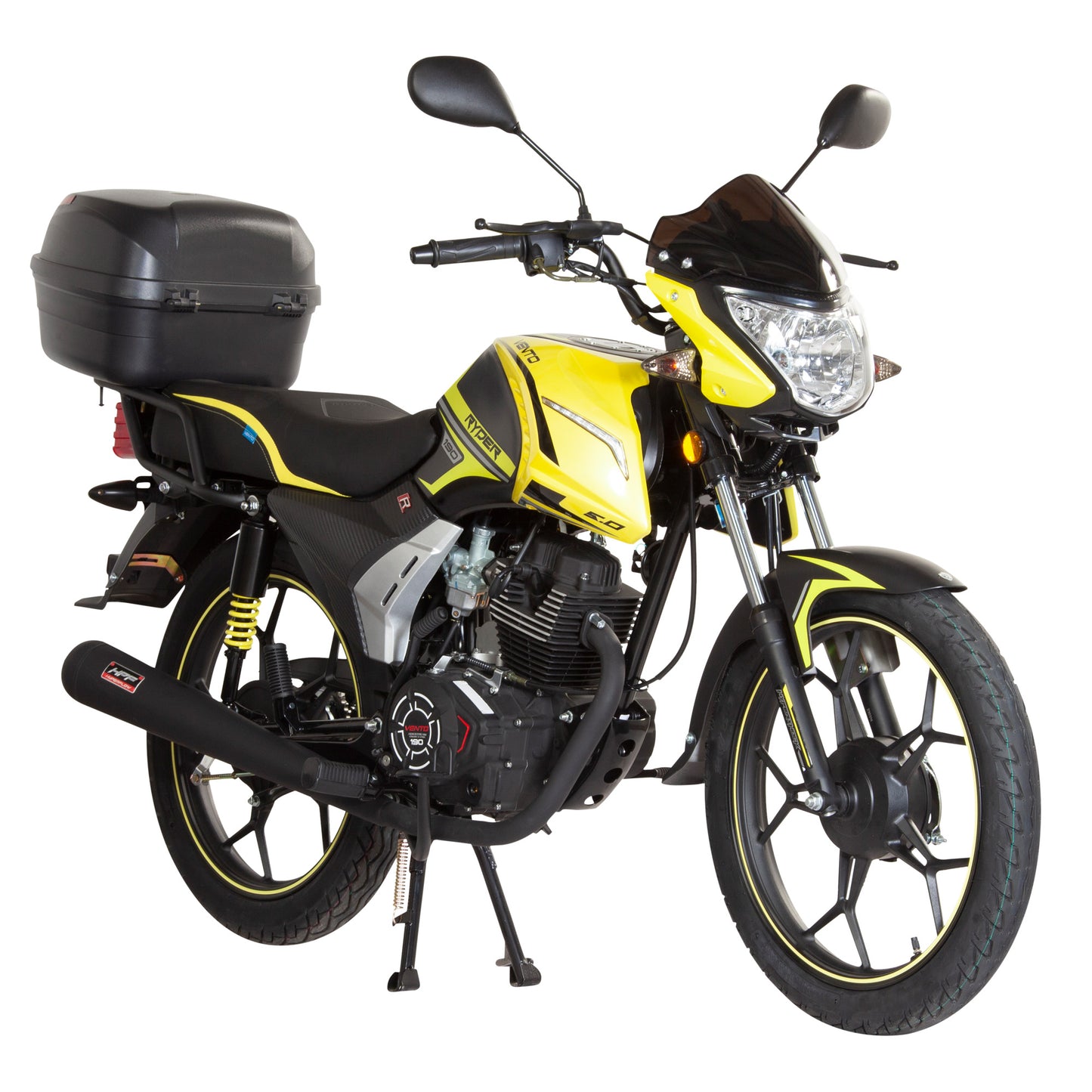 MOTOCICLETA VENTO RYDER 5.0 190 NEGRO/AMARILLO 2025