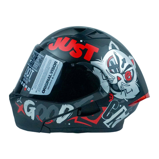 CASCO KOV FURIA KIT N BUN ROJO XL