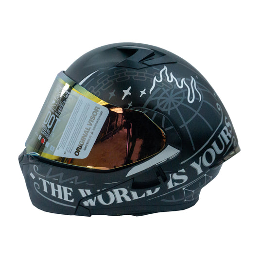CASCO KOV FURIA NAS NEGRO M