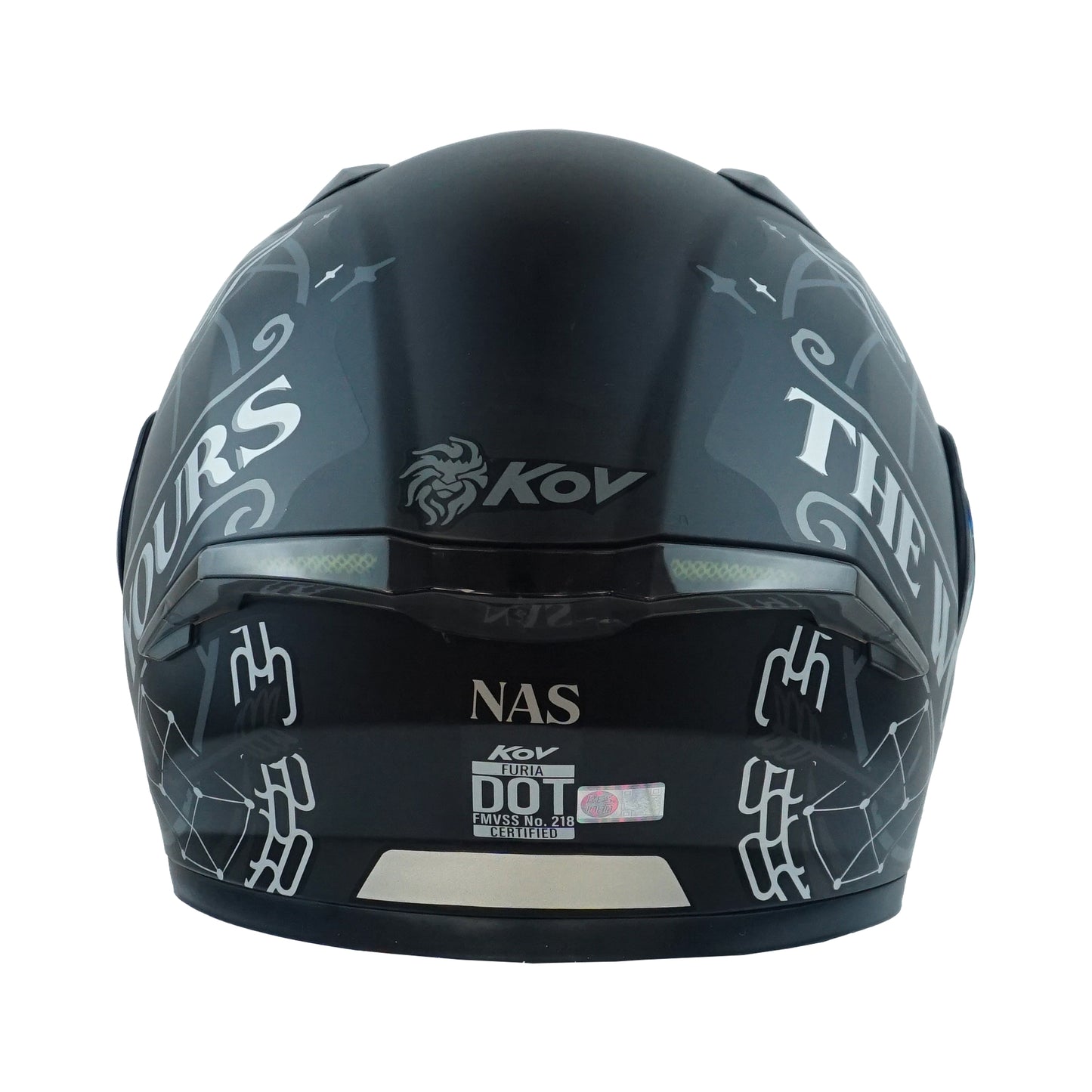 CASCO KOV FURIA NAS NEGRO XL
