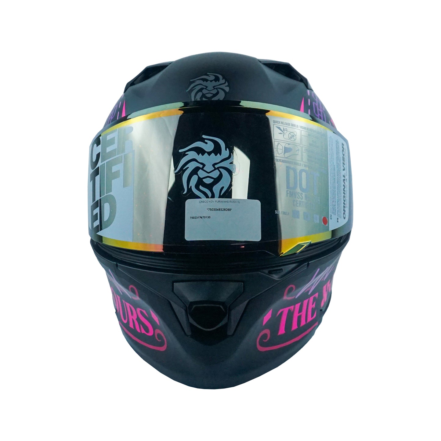 CASCO KOV FURIA NAS ROSA XL