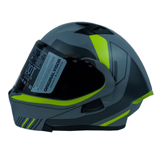 CASCO KOV FURIA RLX AMARILLO L