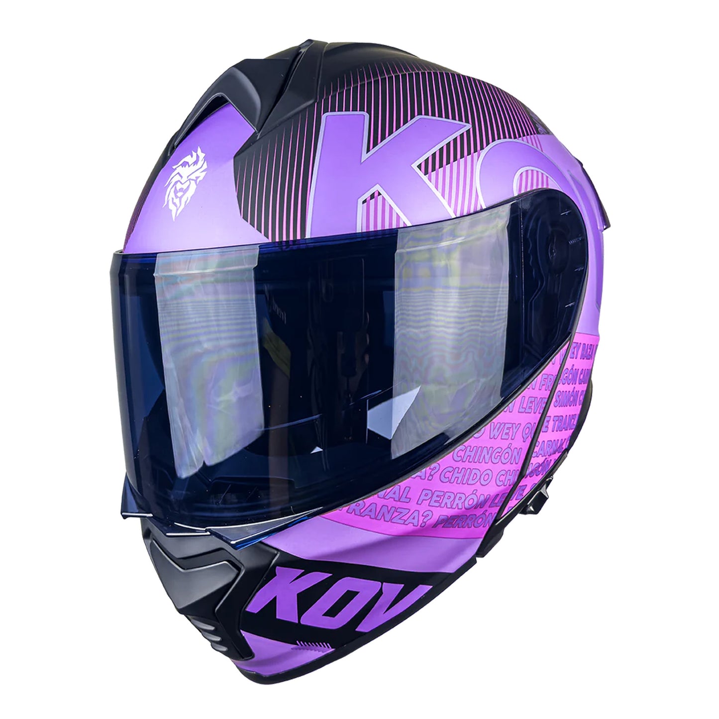 CASCO KOV THUNDER FLOW MORADO L