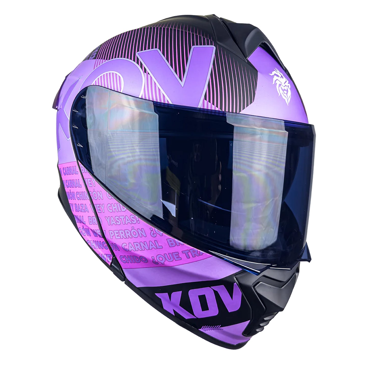 CASCO KOV THUNDER FLOW MORADO L