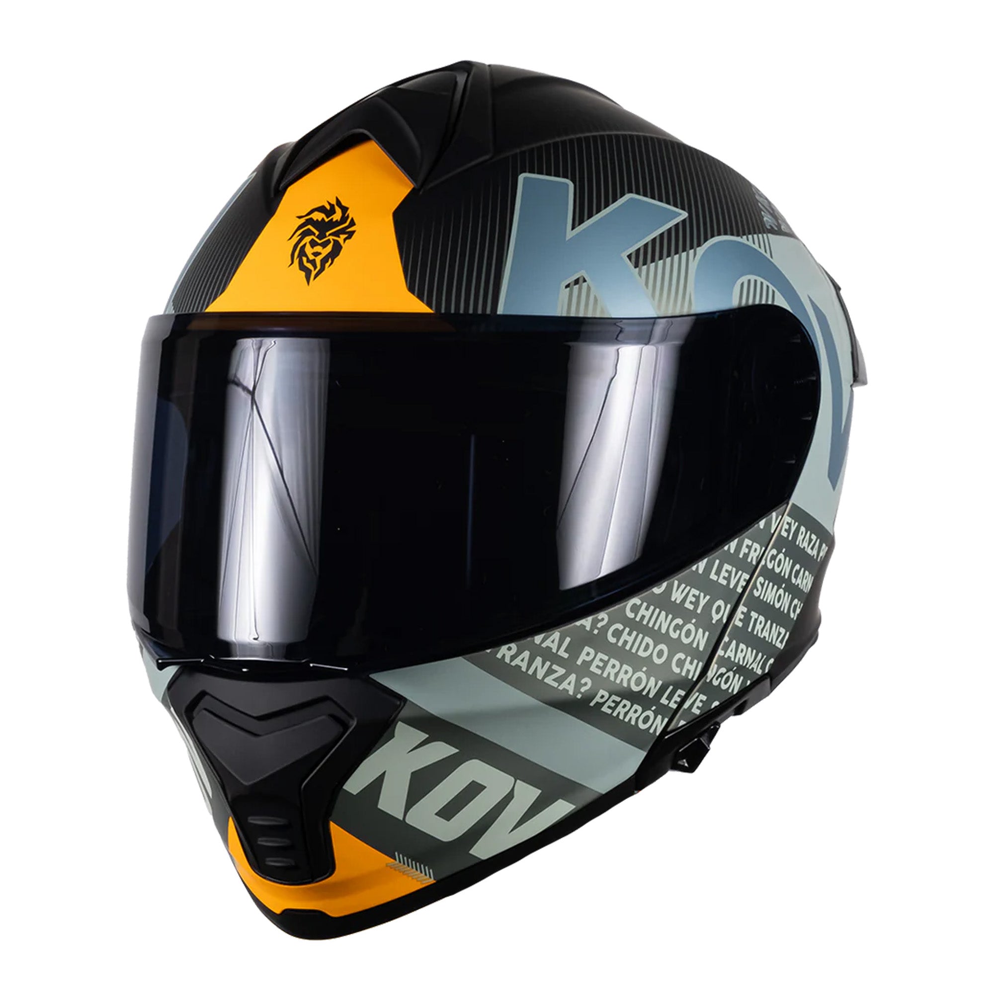 CASCO KOV THUNDER FLOW VERDE XL