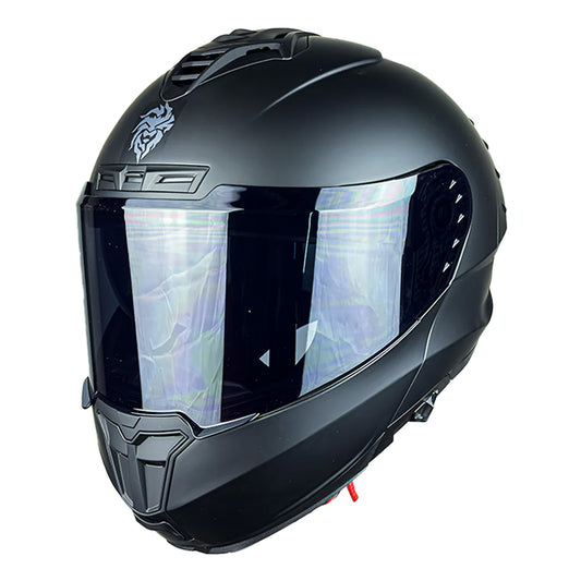 CASCO SNOW  SOLIDO NEGRO MATE L