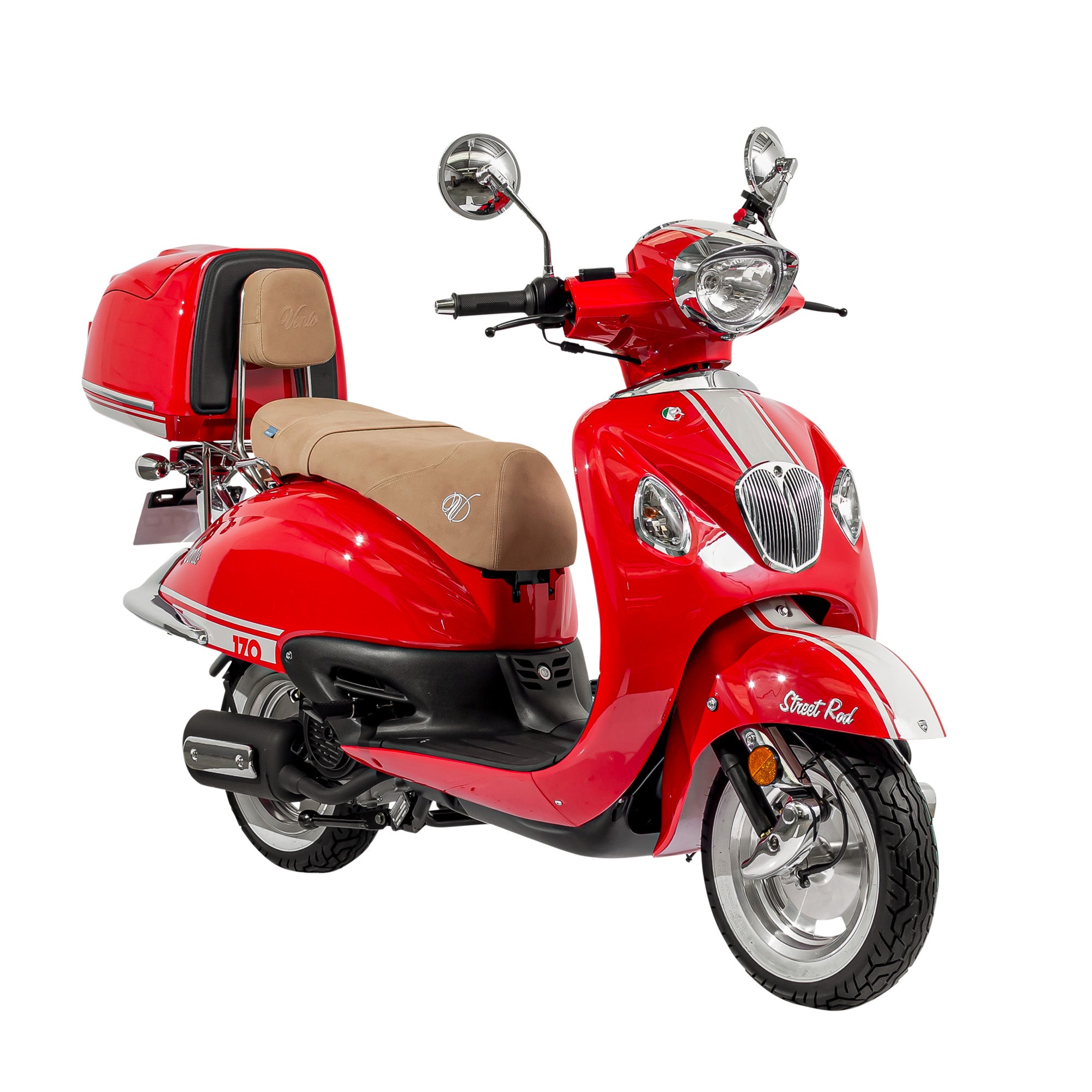 MOTOCICLETA VENTO STREETROD 170 ROJO 2025