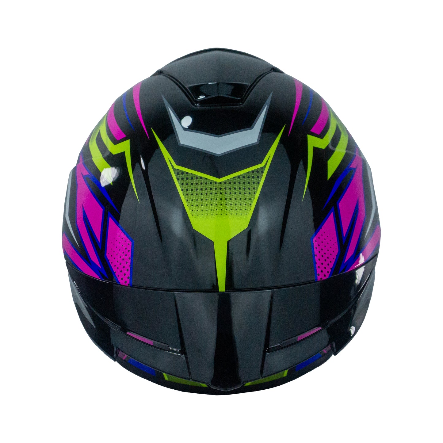 CASCO NOSS-801 CERRADO SILEX NEG/BLANCO/ROSA XL