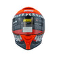 CASCO NOSS NS-801S  CERRADO SHARK ED ESPECIAL NARANJA/NEGRO M