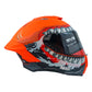 CASCO NOSS NS-801S  CERRADO SHARK ED ESPECIAL NARANJA/NEGRO M