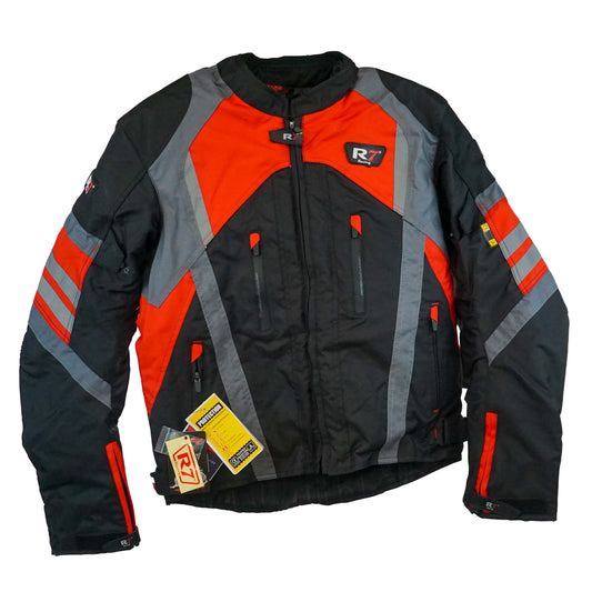 CHAMARRA DEPORTIVA R7 RACING M ROJO R7-107 TEXTIL