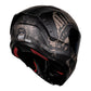 CASCO KOV SNOW GLADIATOR NEGRO MATE L
