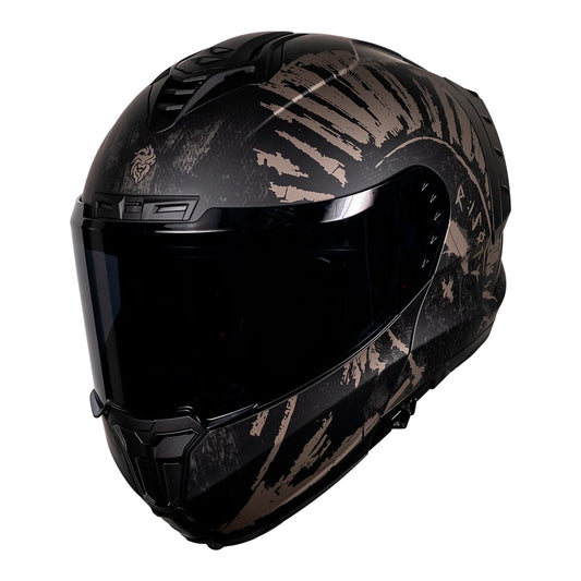 CASCO KOV SNOW GLADIATOR NEGRO MATE XL