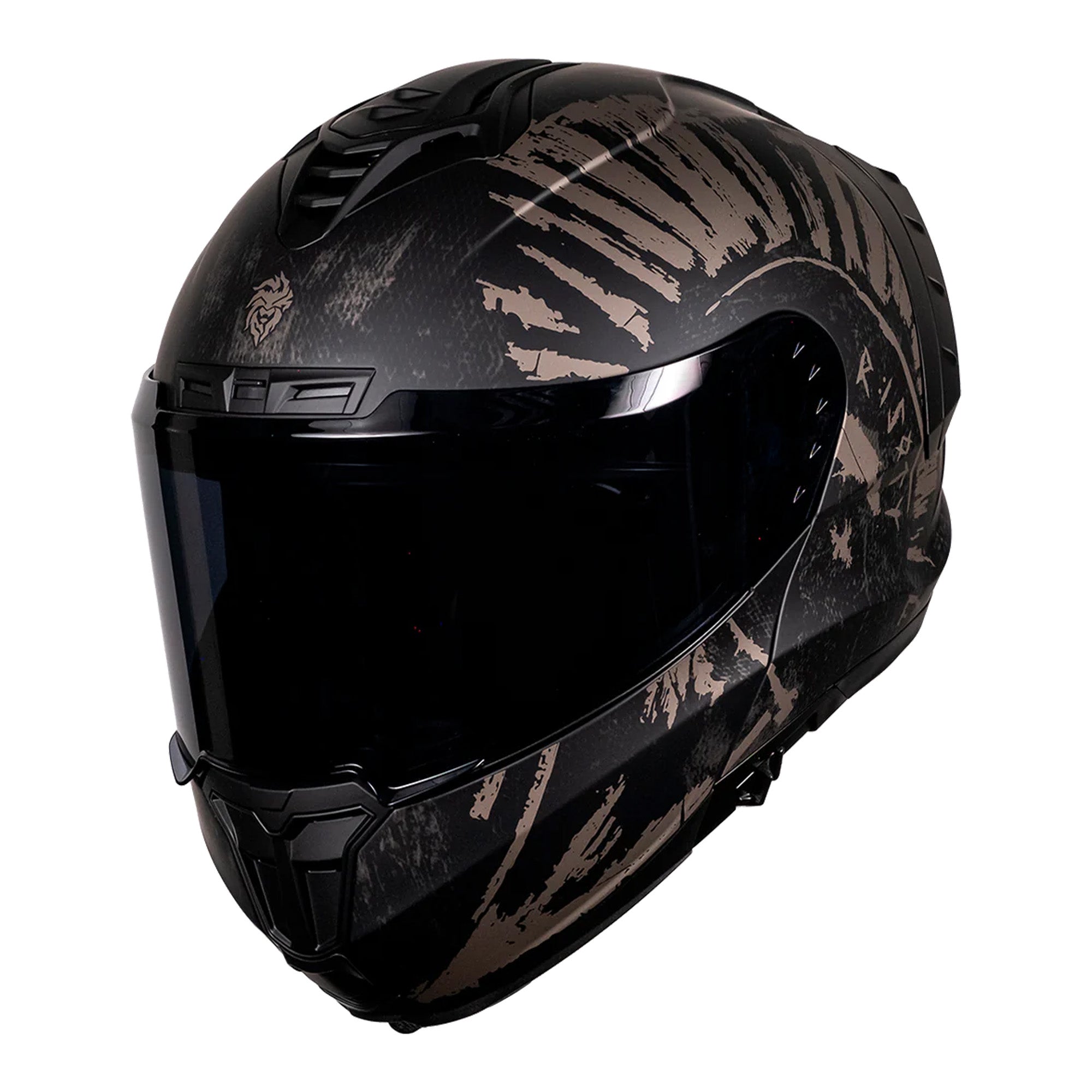 CASCO KOV SNOW GLADIATOR NEGRO MATE XXL