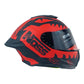 CASCO NOSS NS-801 JURASSIC BIKE ROJO/NEGRO XL