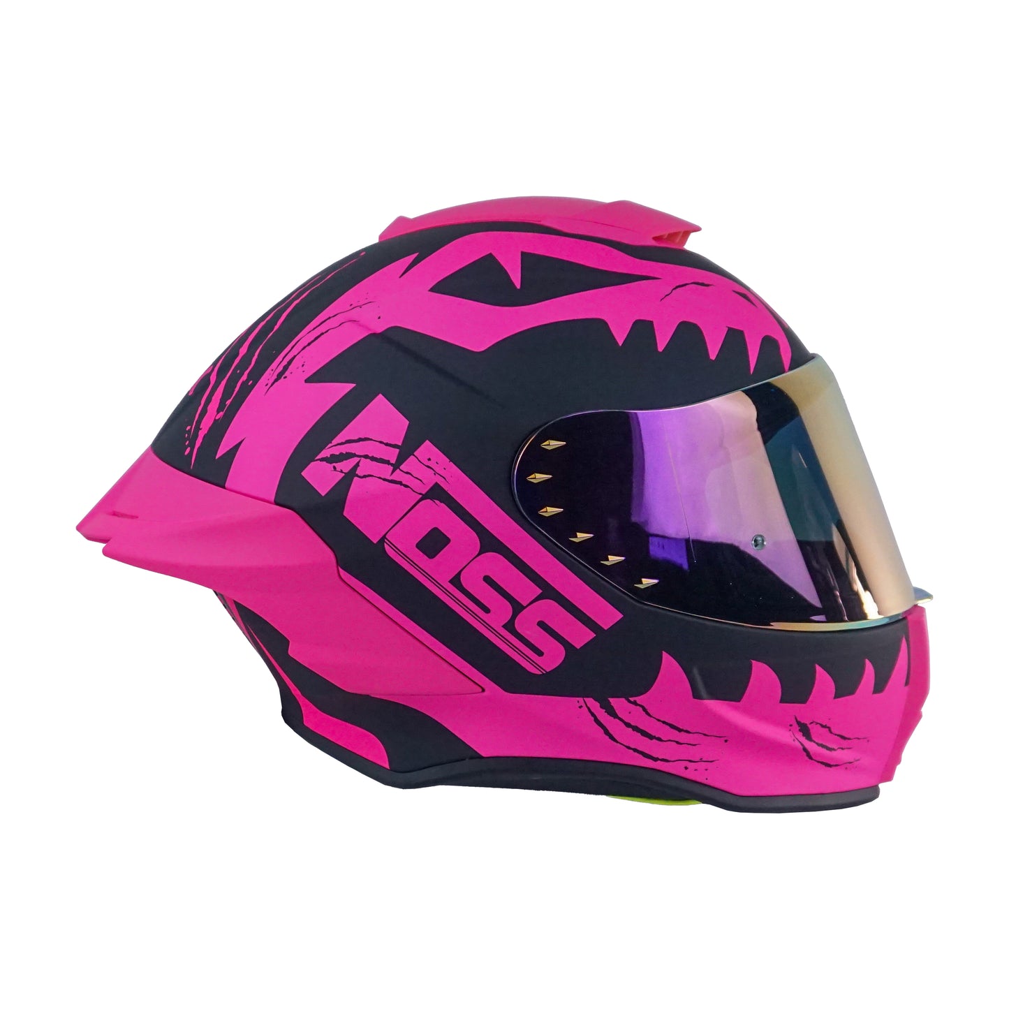 CASCO NOSS NS-801 JURASSIC BIKE ROSA/NEGRO L