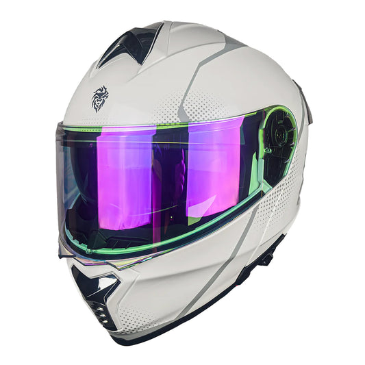 CASCO KOV  THUNDER WAVES BLANCO XXL