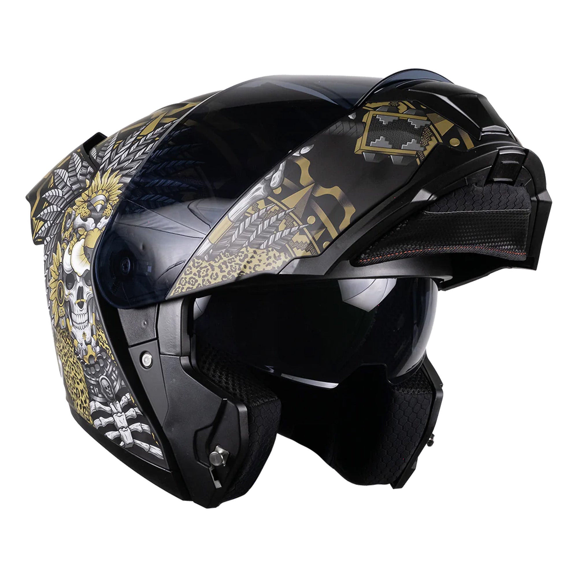 CASCO KOV  LITIO OBSIDIAN DORADO XL