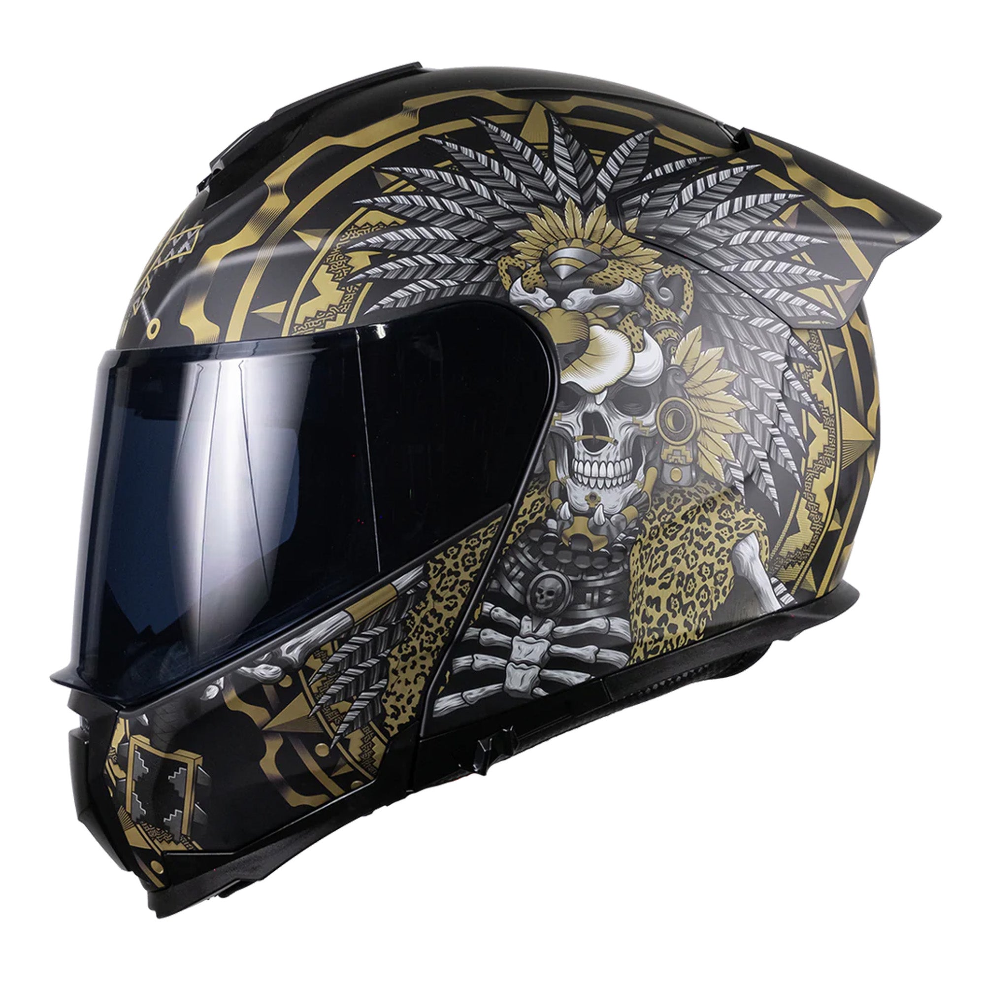 CASCO KOV  LITIO OBSIDIAN DORADO XXL
