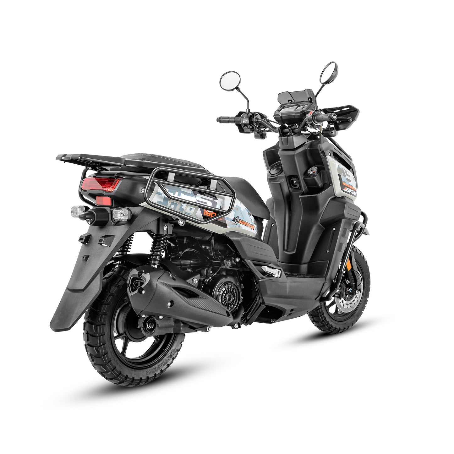 MOTOCICLETA DAYTONA S1 ADVENTURE 180 PLOMO 2025