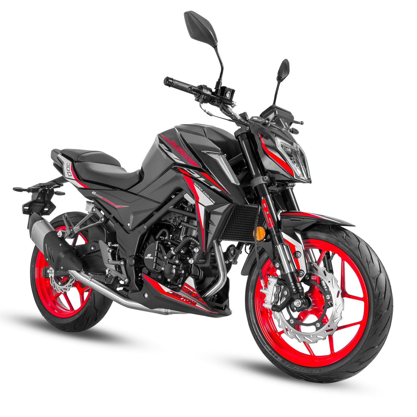 MOTOCICLETA DAYTONA SUPERWOLF 300 NEGRO A 2025