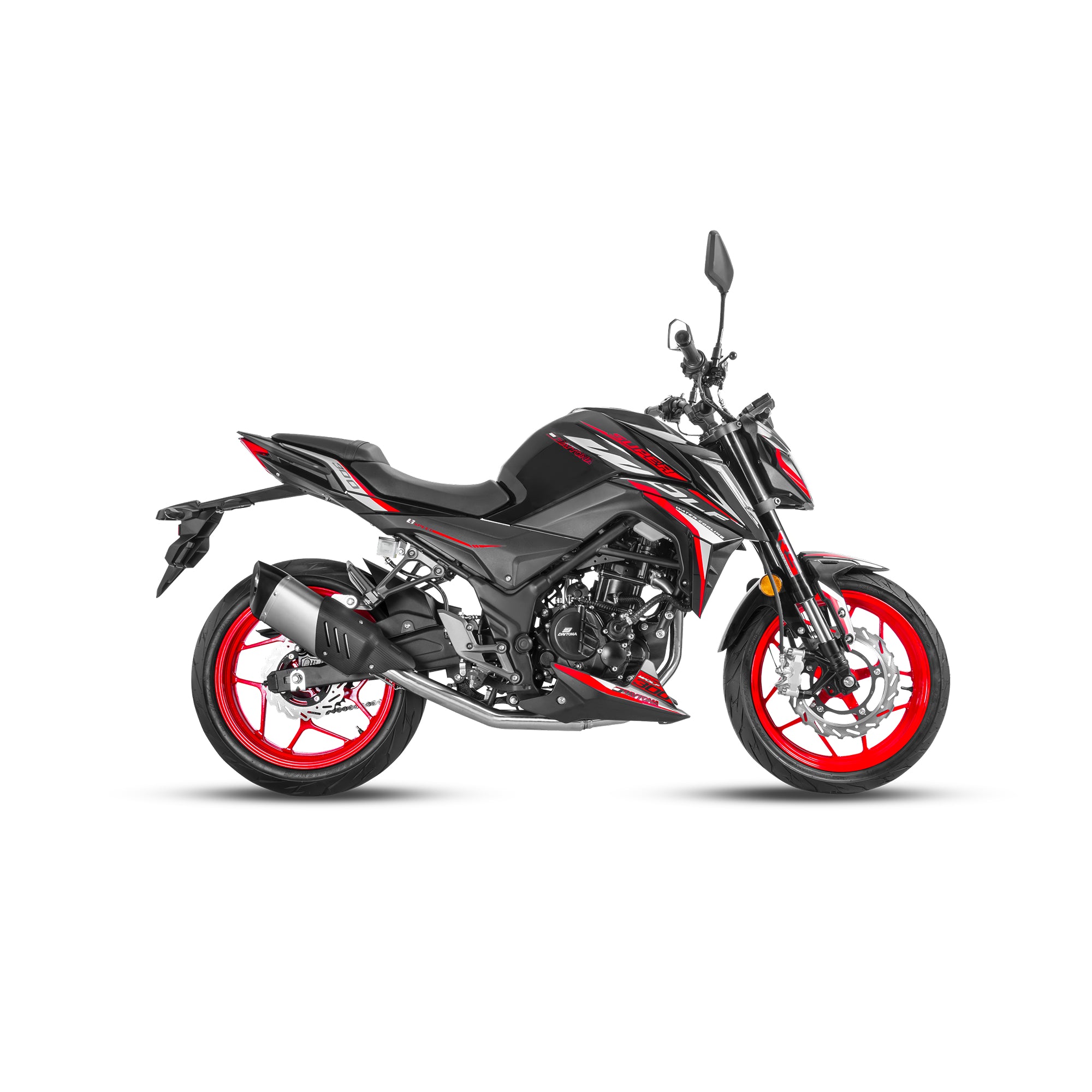 MOTOCICLETA DAYTONA SUPERWOLF 300 NEGRO A 2025