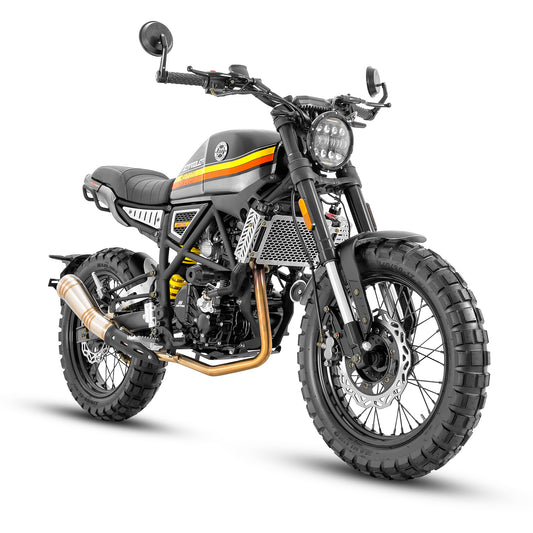 MOTOCICLETA DAYTONA SCRAMBLER MAX 300 NEGRO 2025