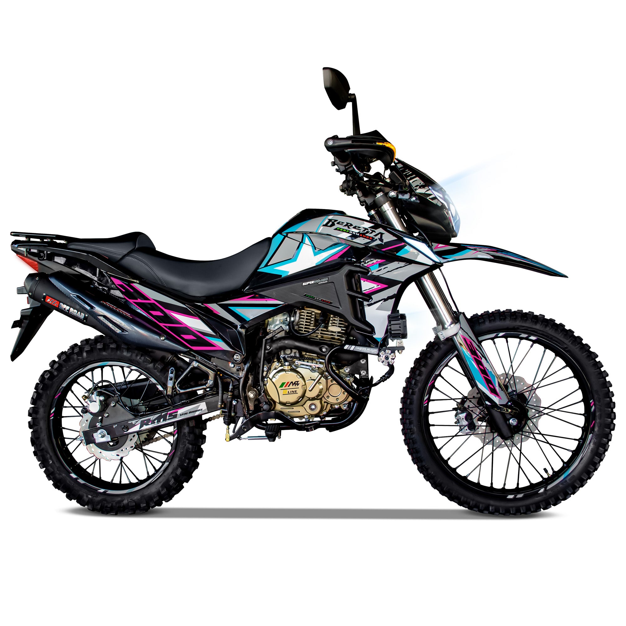 MOTOCICLETA MB BERETTA 300 AZUL 2025