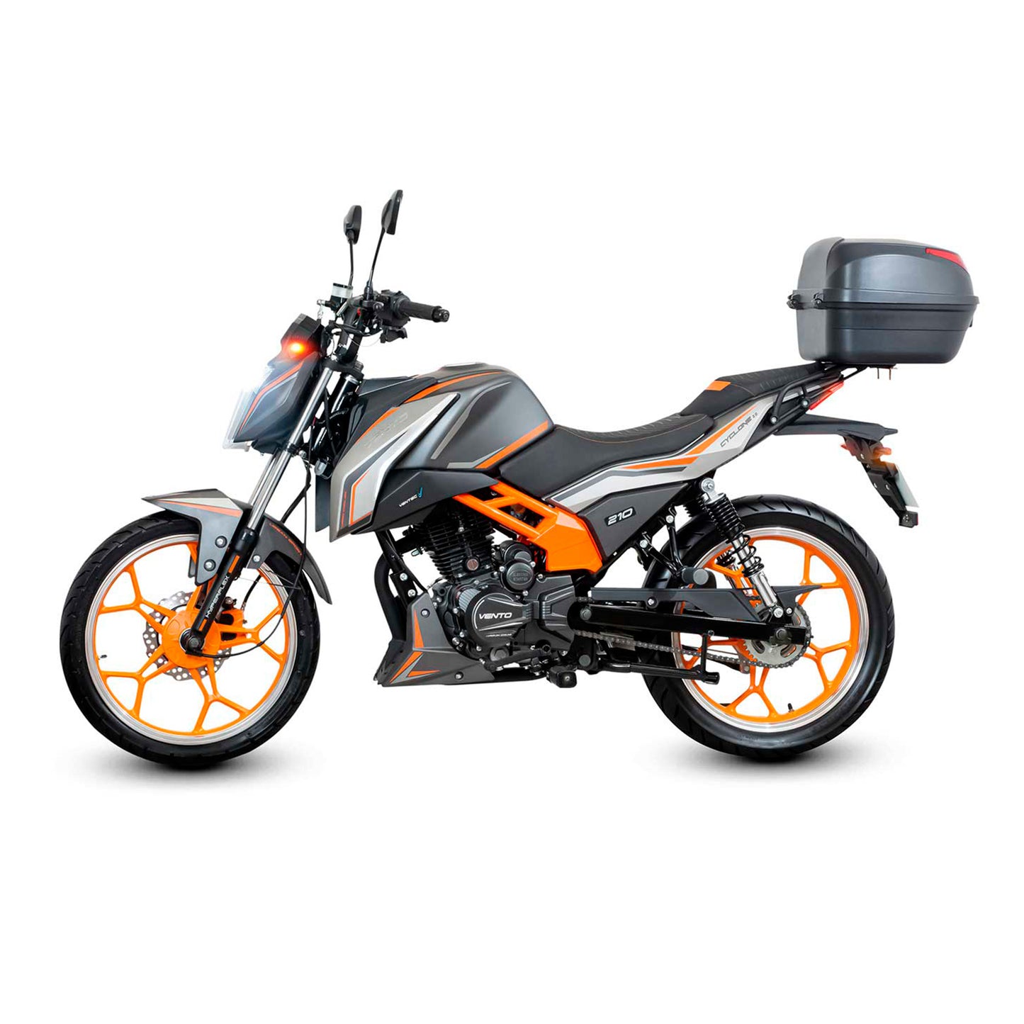 MOTOCICLETA VENTO CYCLONE 210 GRIS 2026