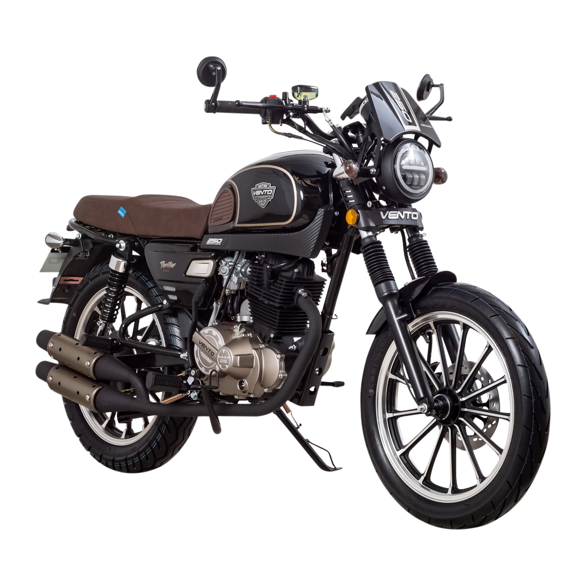 MOTOCICLETA VENTO THRILLER 250 NEGRO 2026