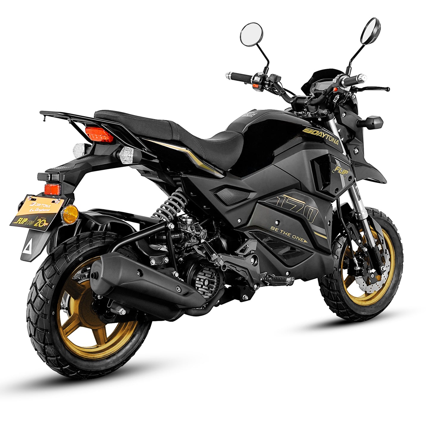 MOTOCICLETA DAYTONA FLIP 170 NEGRO 2026