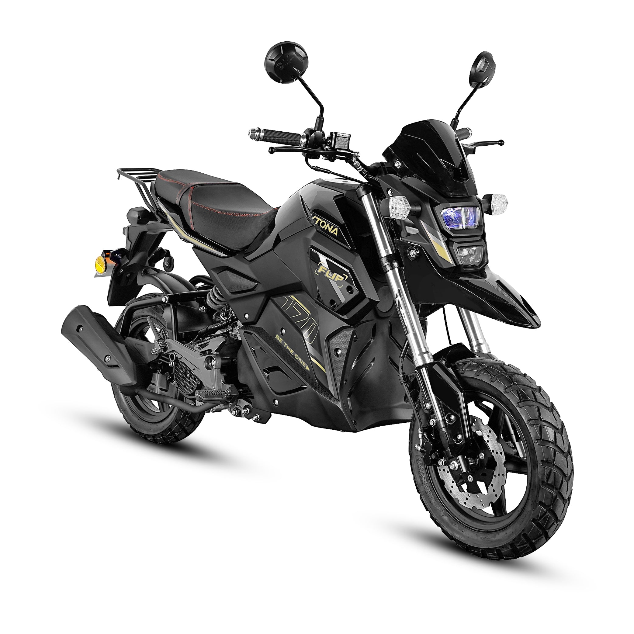 MOTOCICLETA DAYTONA FLIP 170 NEGRO 2026