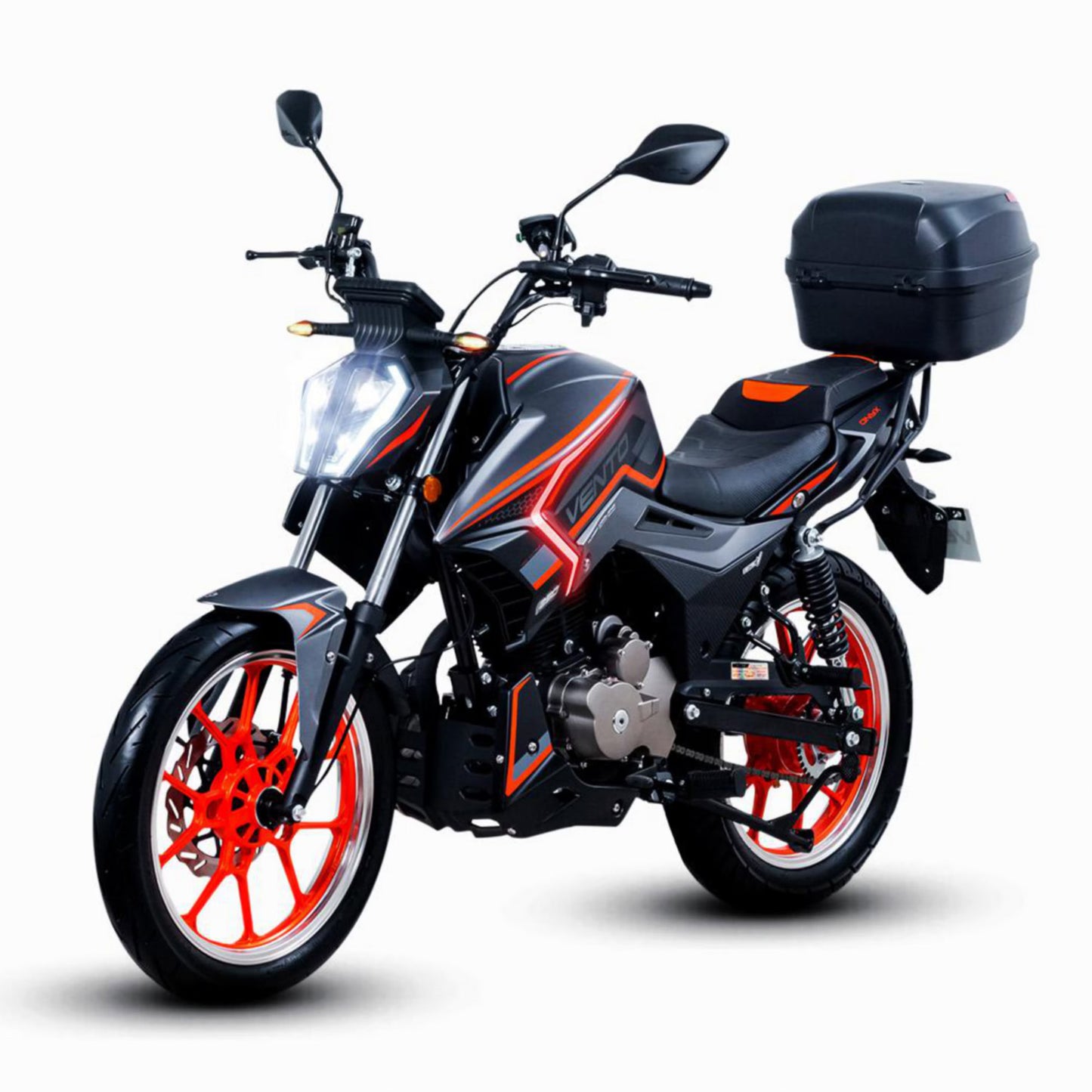 MOTOCICLETA VENTO ONYX 250 GRIS/NARANJA 2026