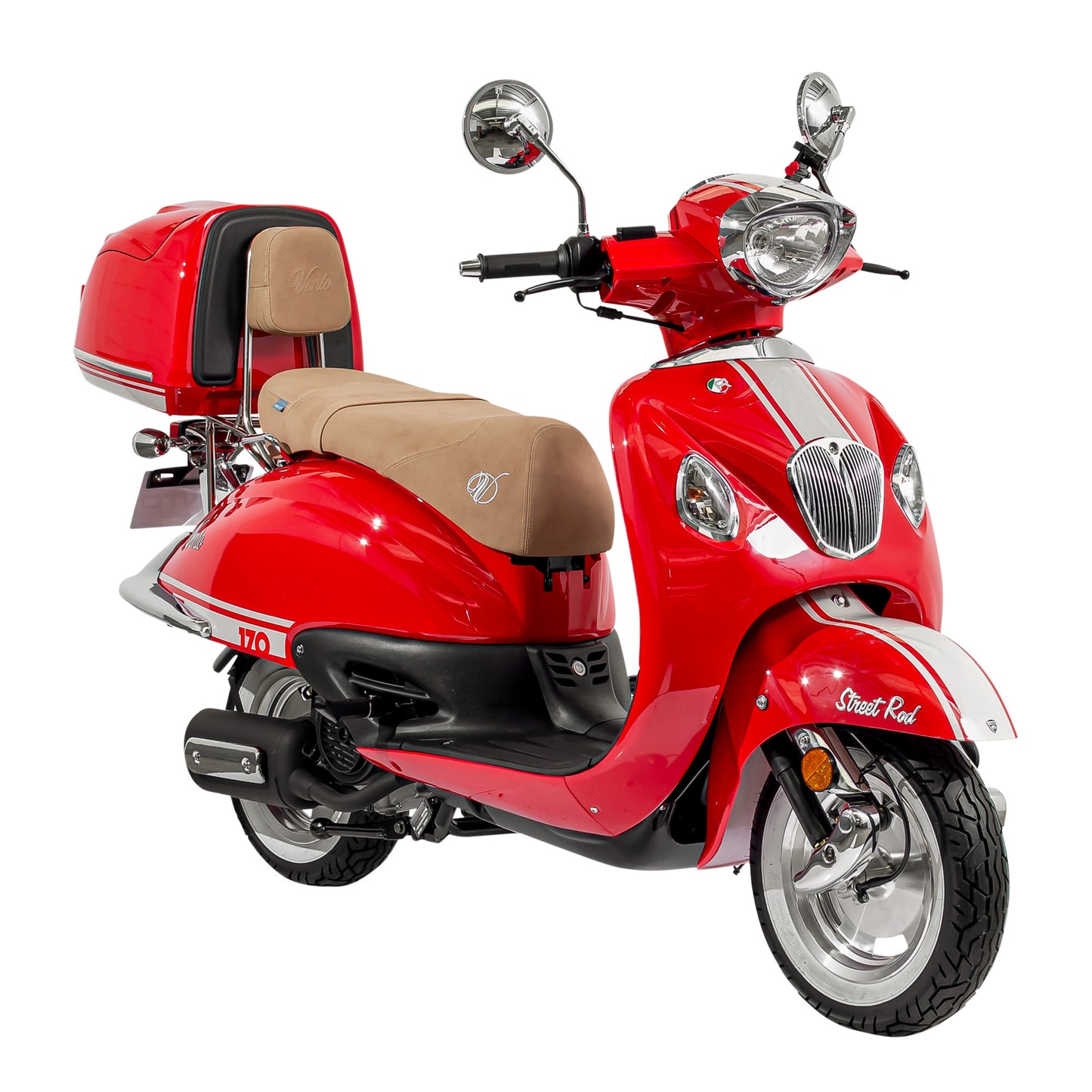 MOTOCICLETA VENTO STREETROD 170 ROJO 2026