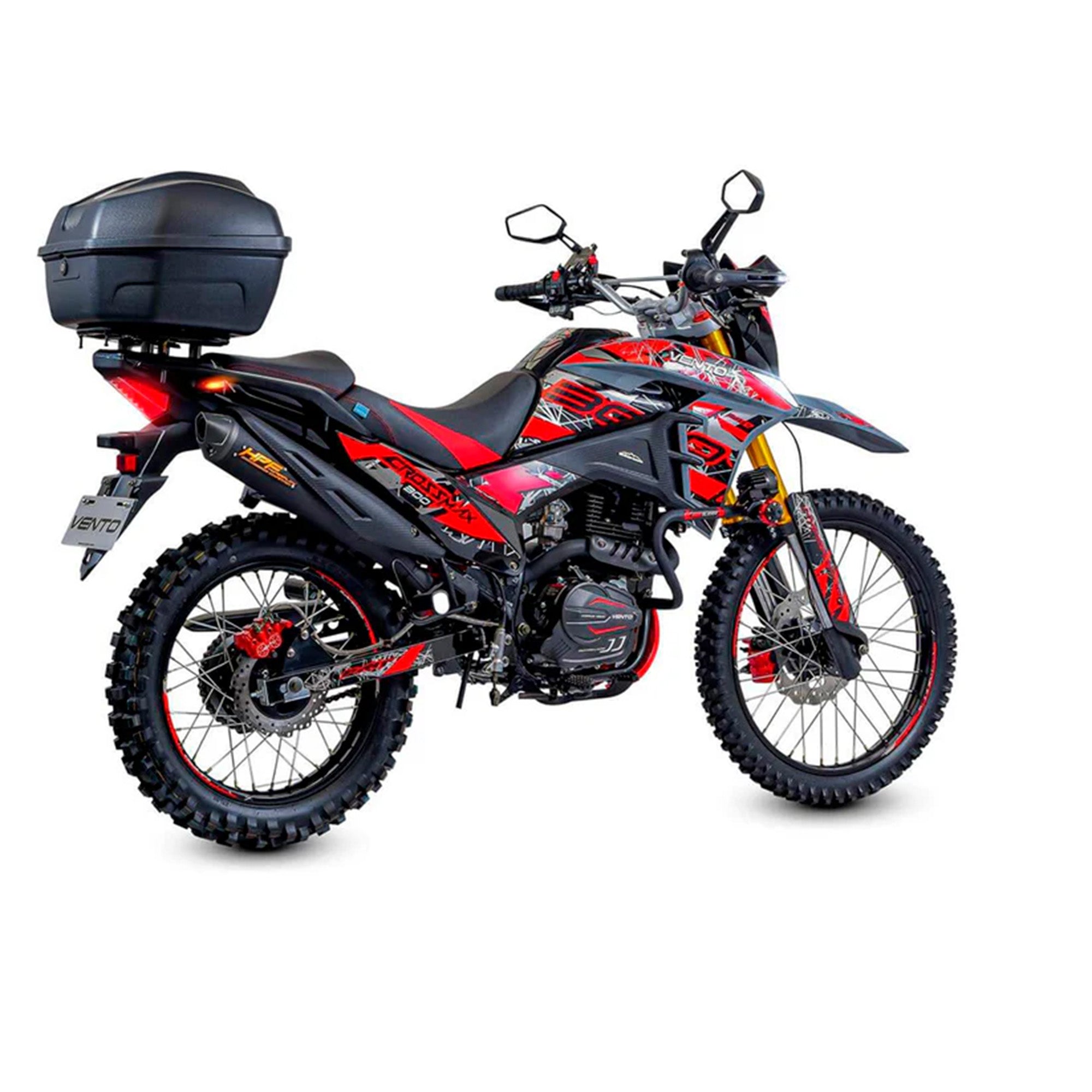 MOTOCICLETA VENTO CROSSMAX RALLY TRX 300 GRIS 2026