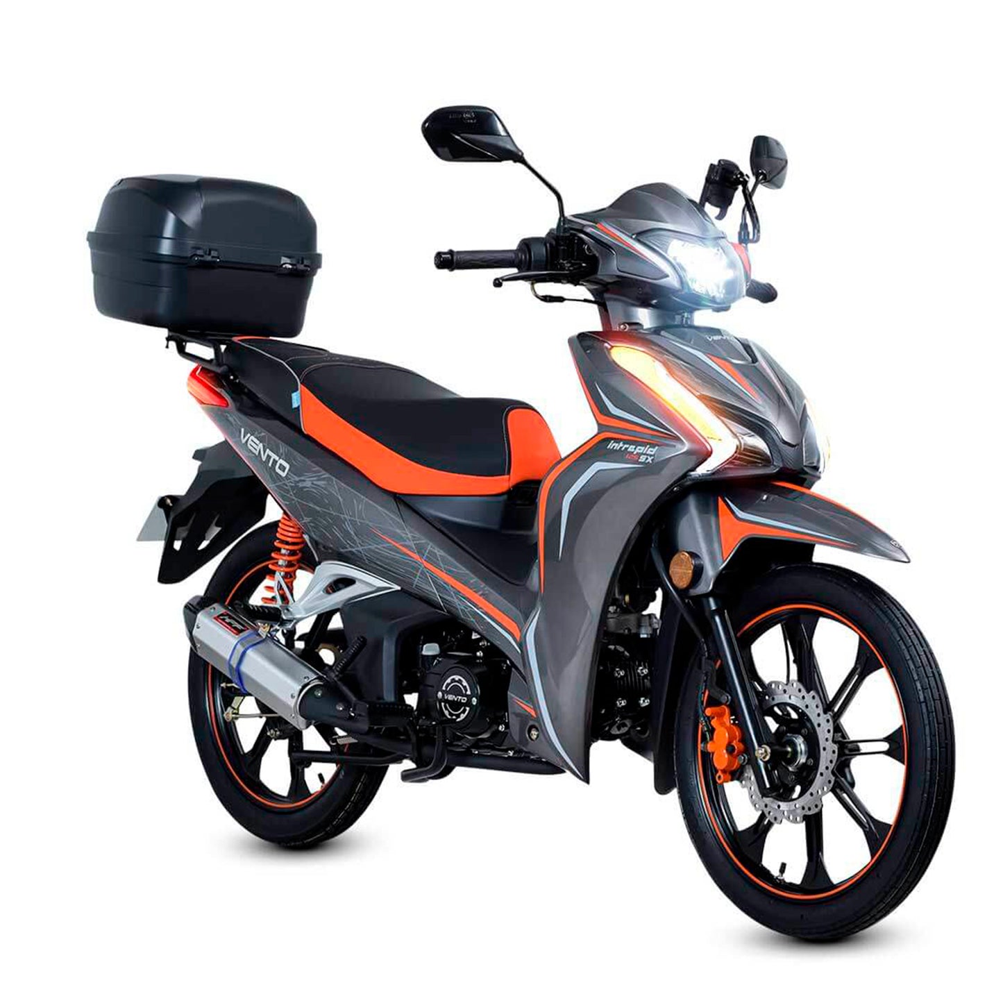 MOTOCICLETA VENTO INTREPID SX 125 NEGRO 2026