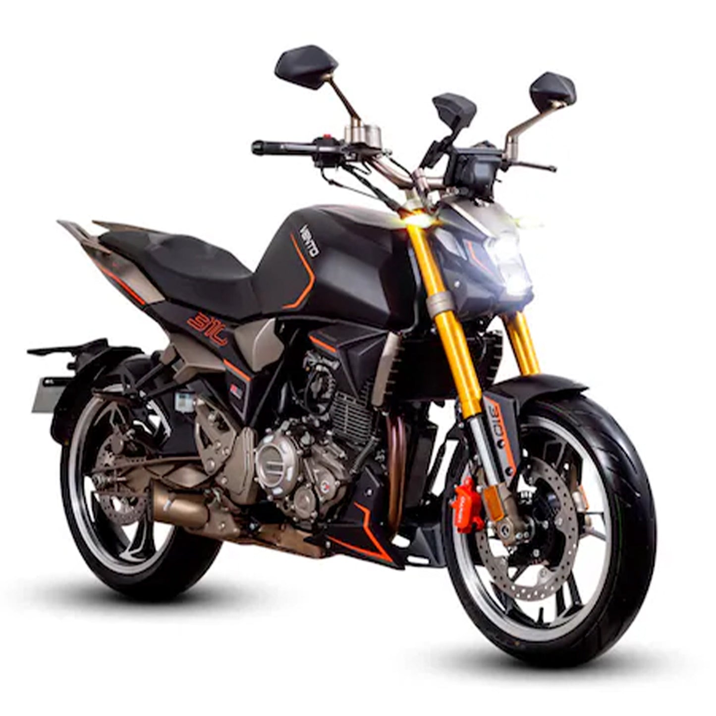 MOTOCICLETA VENTO HYPER 310 NEGRO MATE 2026