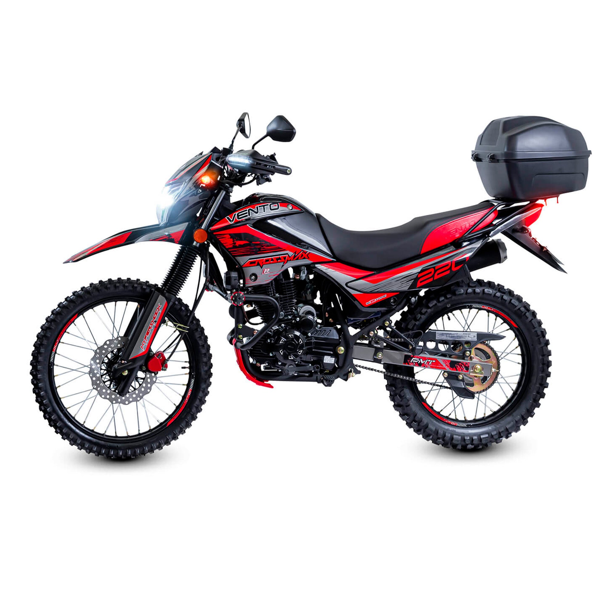 MOTOCICLETA VENTO CROSSMAX 220 NEGRO 2026
