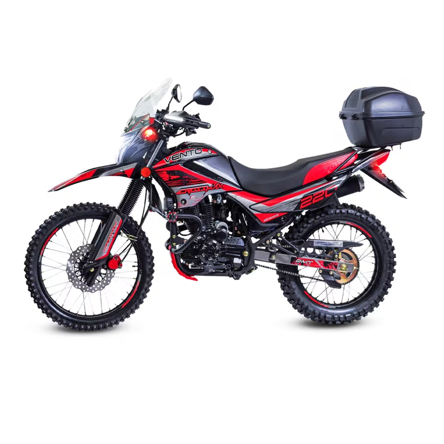 MOTOCICLETA VENTO CROSSMAX 220 NEGRO 2026