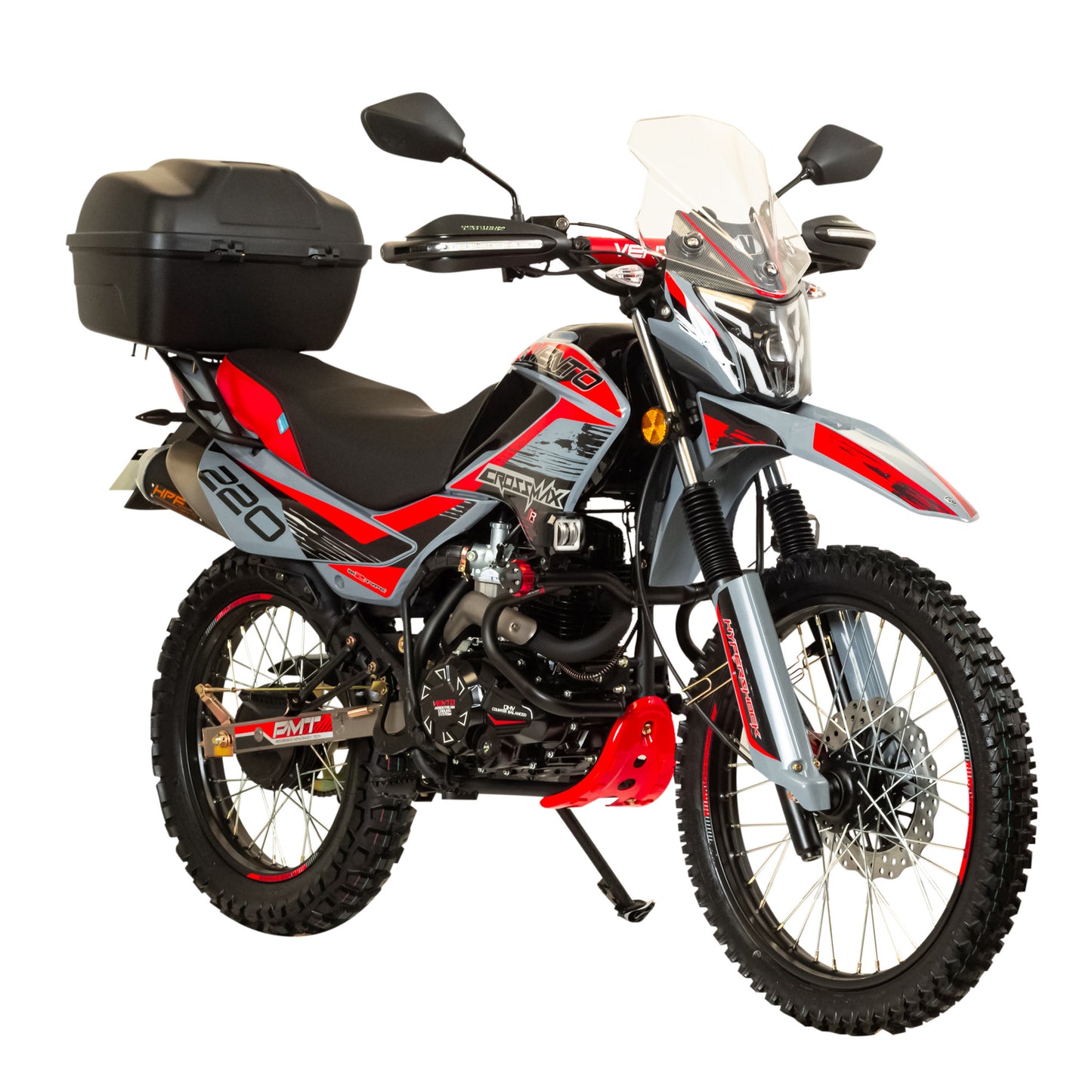 MOTOCICLETA VENTO CROSSMAX 220 GRIS 2026